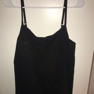 Apt 9 black spandex cami 1X
